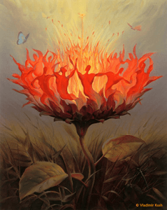 Firery-Dance-by-Vladimir-Kush